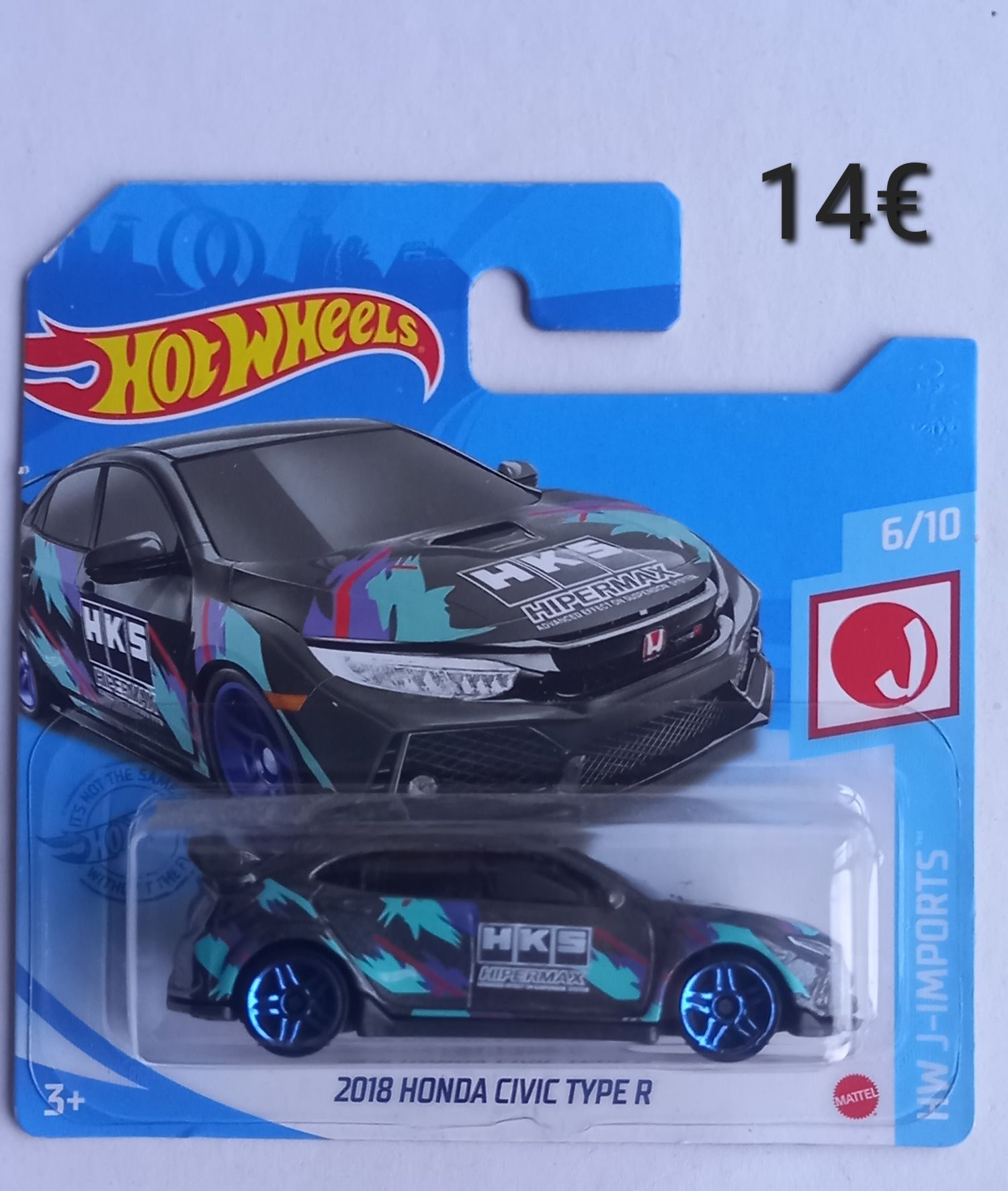 2018 Honda Civic Type R hot wheels