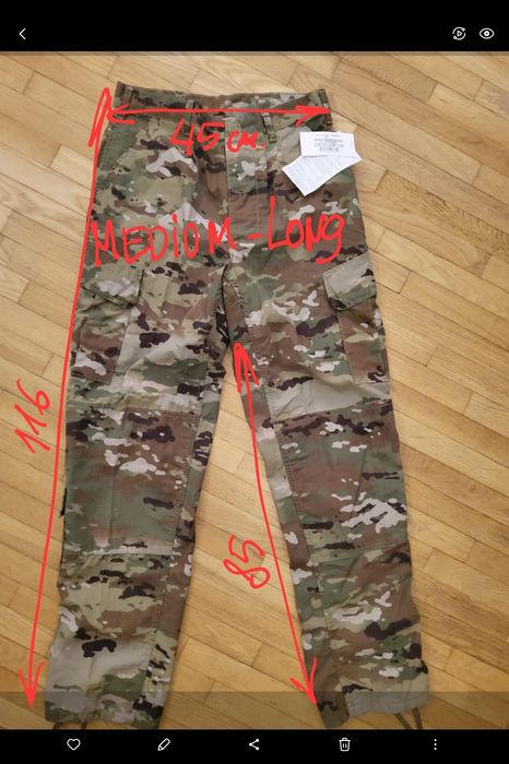 Брюки US Army OCP Multicam  Scorpion W2