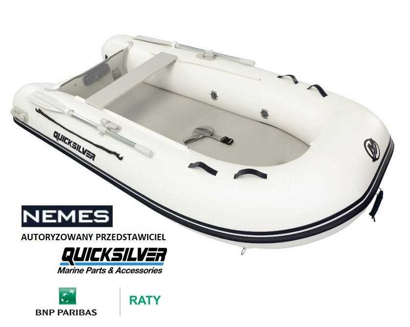 Ponton Quicksilver 300 AIR DECK (biały) NOWY, od ręki