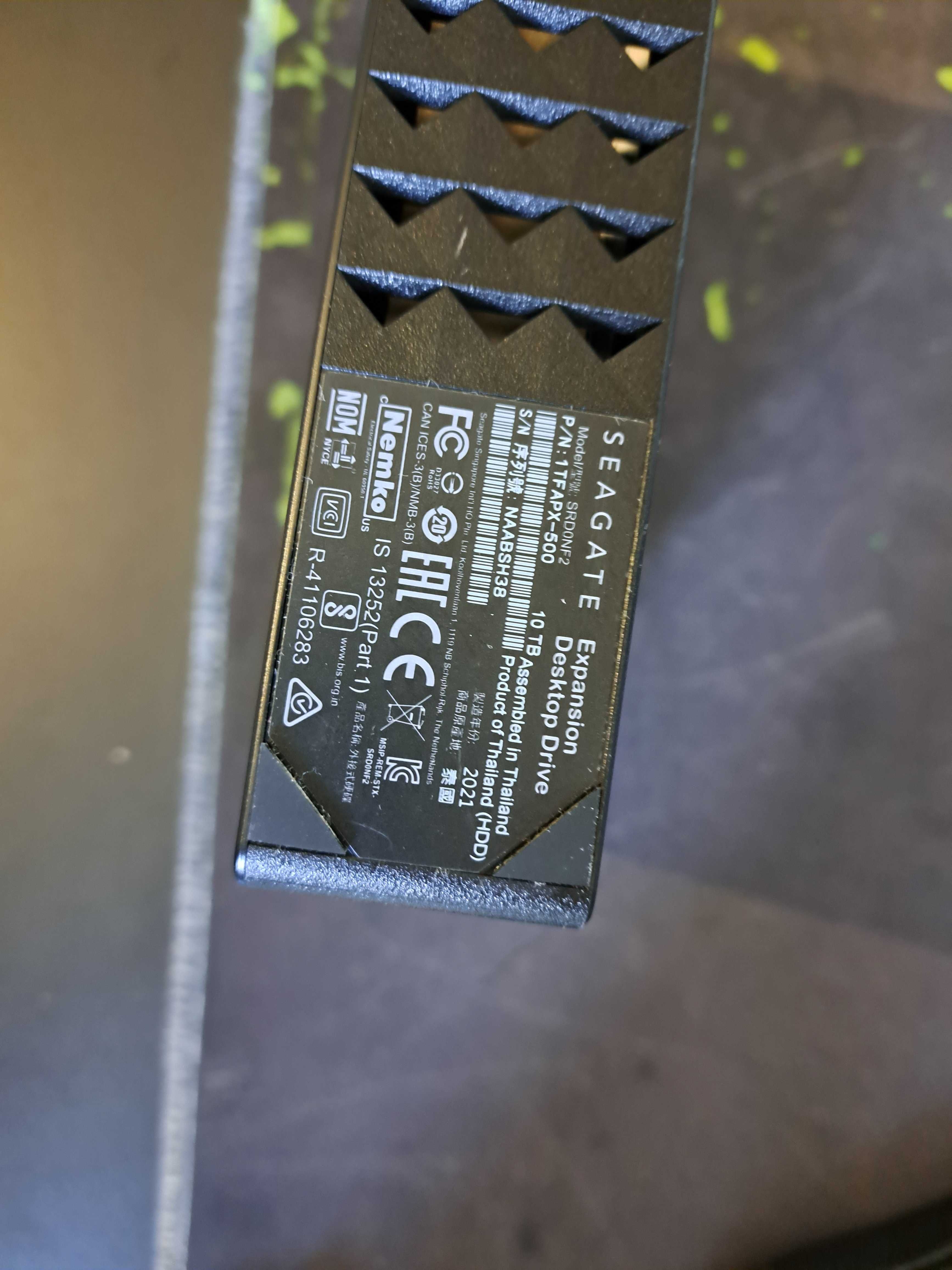 Жорсткий Диск HDD 10 TB, Seagate USB 3.0 - ПК / PS4 / PS5 / XBox / TV