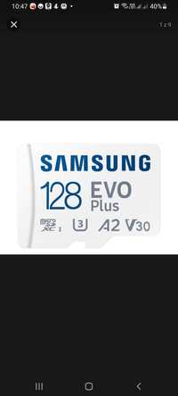 Samsung 128GB microSDXC EVO Plus 130MB/s  120 miesięcy gwaranci parago