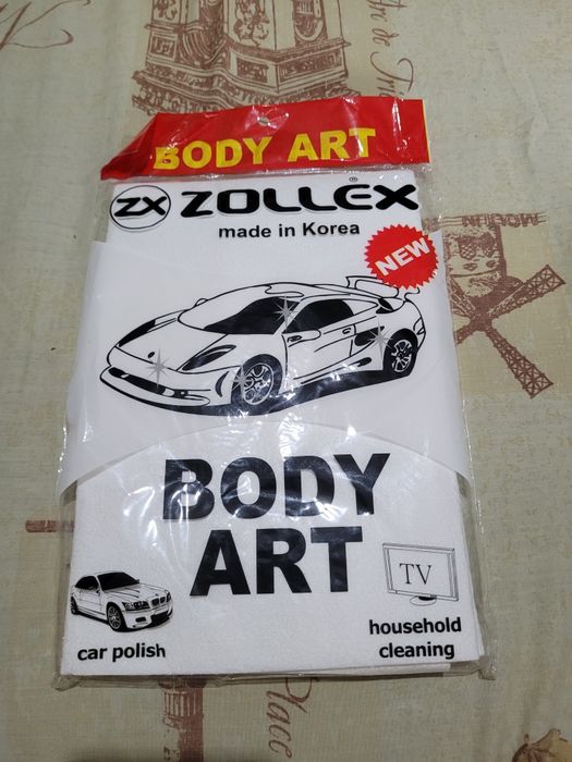 Салфетка для полировки кузова и стекла