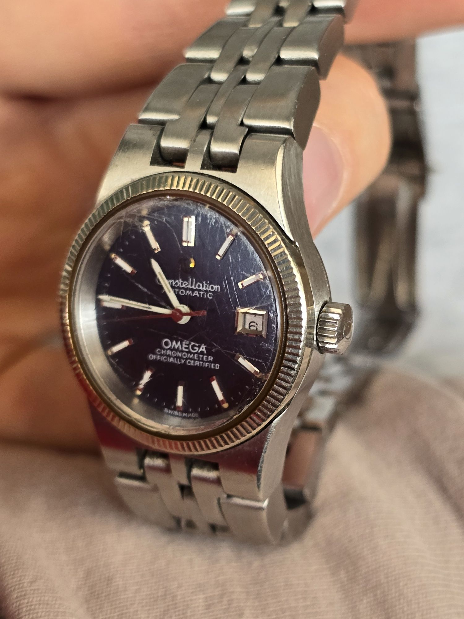 Omega constellation automatic zegarek damski z 1969 roku sprawny