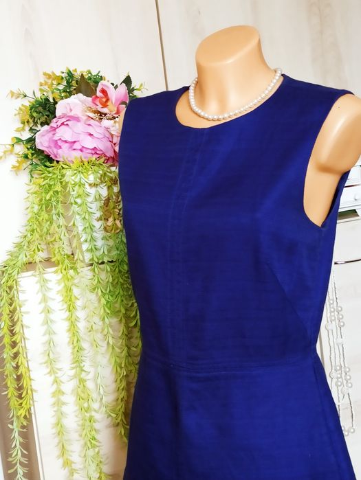 Sg Sukienka damska 38 ,  40 , princeska 38 , 40 bawełniana szafirowa ,