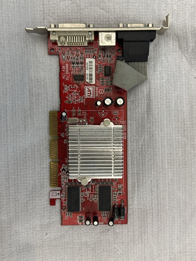 Placas de vídeo antigas ATI Radeon AGP