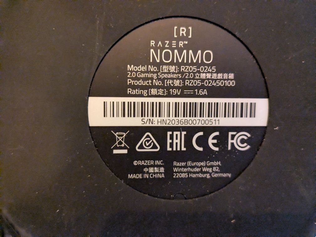 Głośniki Razer NOMMO