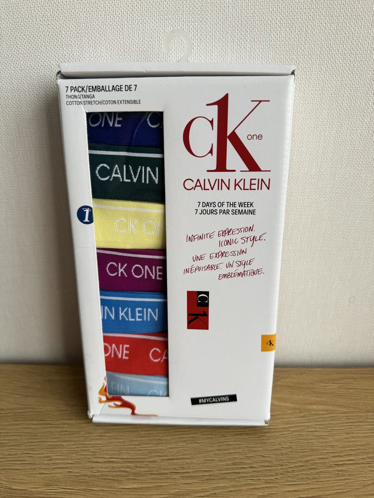 Нові труси жіночі Calvin Klein XS (Оригінал) 7 шт