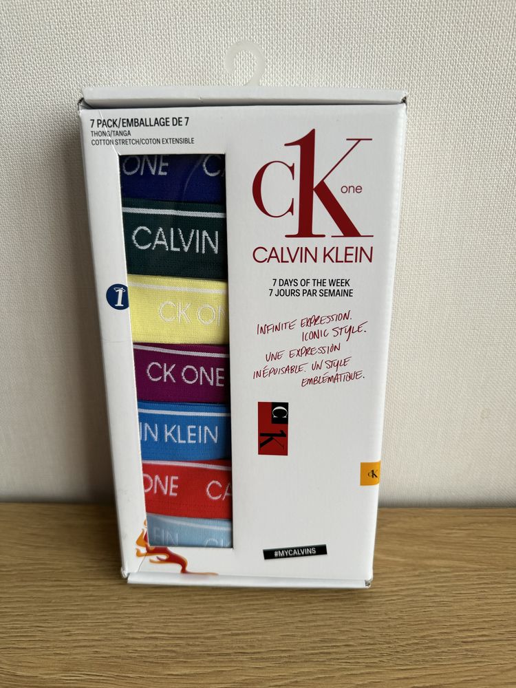 Нові труси жіночі Calvin Klein (Оригінал) 7 шт