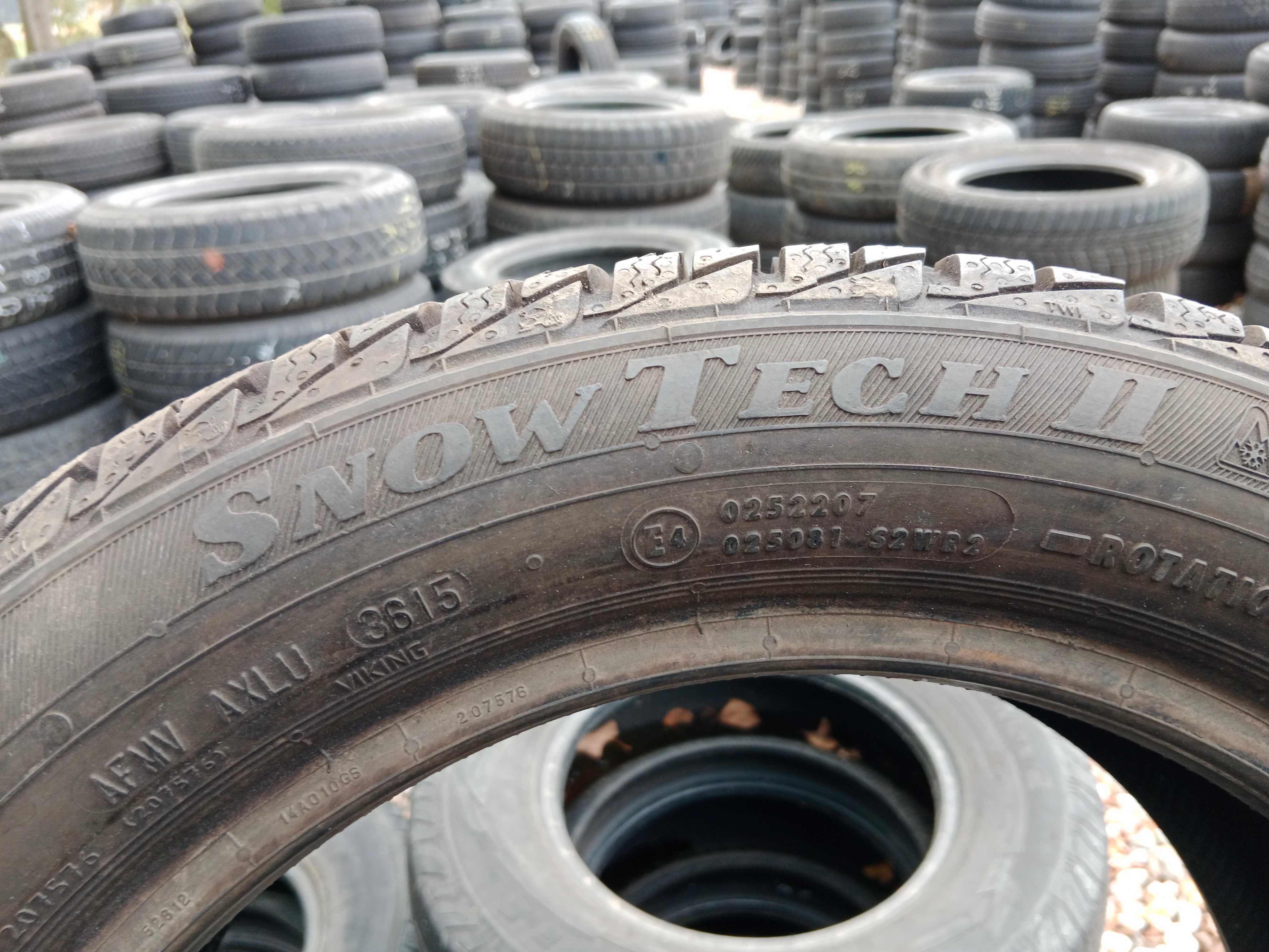 Opona używana zimowa 195/50R15 Viking Snow Tech II 1szt.