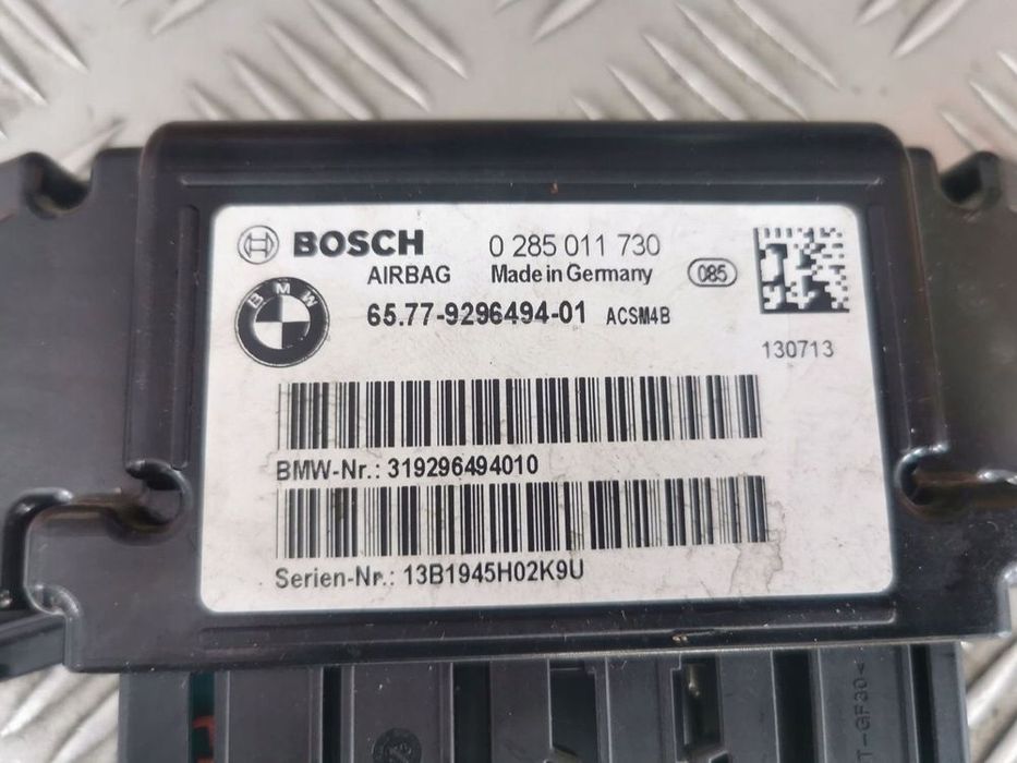 bmw oe f30 sensor poduszek airbag 9296494