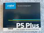 Dysk SSD Crucial P5 Plus 1 TB + GRATIS Obudowa USB-C!