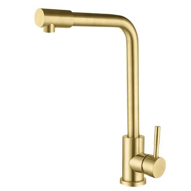 Золотая мойка из под столешницу Nett5045 +золотой смеситель Nett WG-33