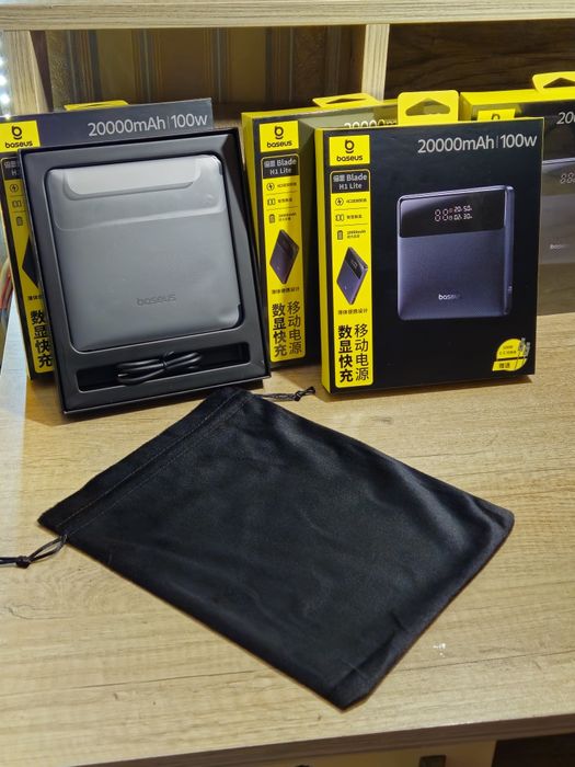 Нові! Повербанк Baseus Blade 100w 20 000 mAh