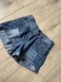 MEGA spodenki jeans 152