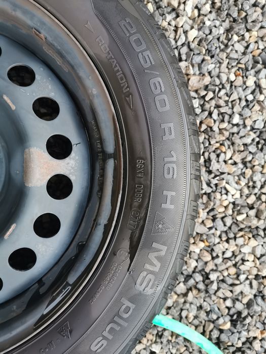 Felgi i opony zimowe r16 5x114.3 razem lub osobno