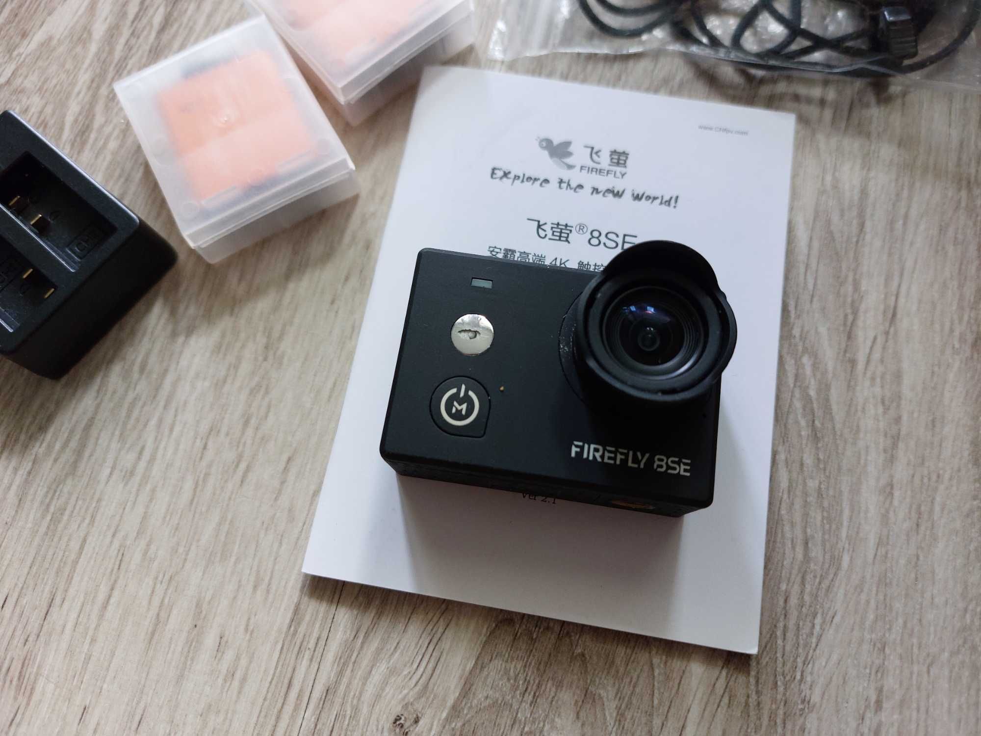Zestaw kamera 4K i gimbal, akcesoria