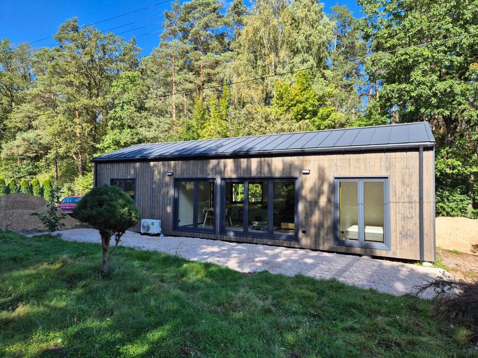 BONIFACY Dom 70m2 MODUŁOWY Szkieletowy Na Zgłoszenie Całoroczny WT2021