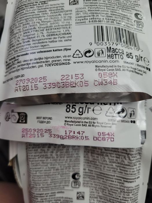 Karma mokra dla kotów Royal Canin