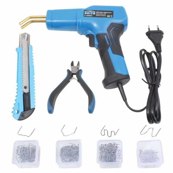 (Com Iva) Conjunto Máquina de Soldar Reparadora de Plástico 50W