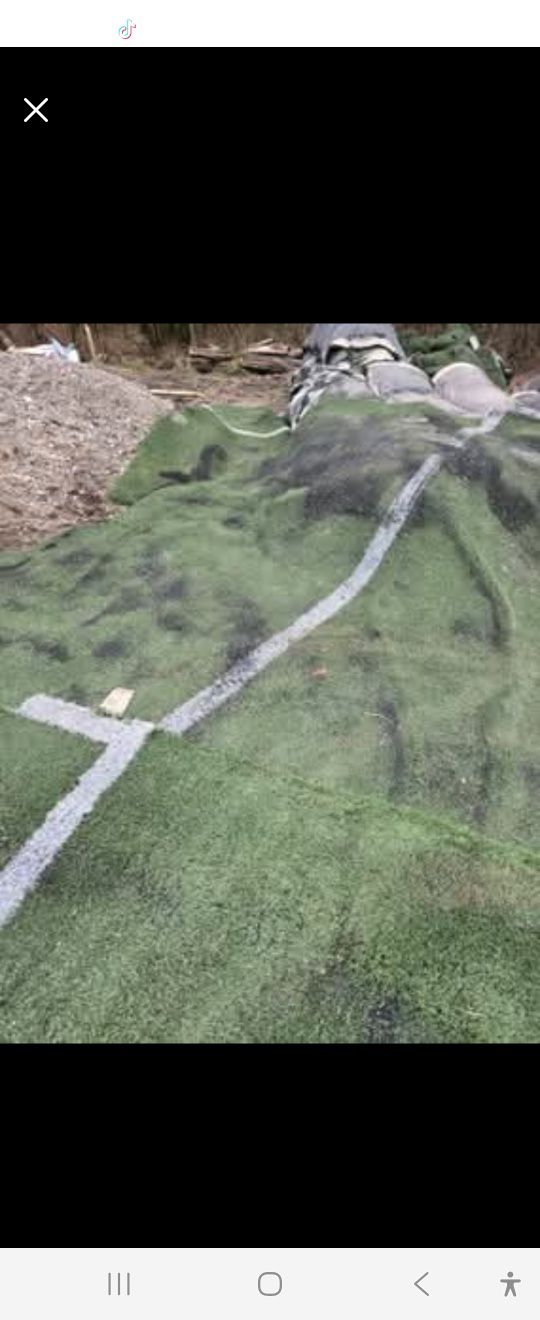 Trawa sztuczna  z boiska orlik