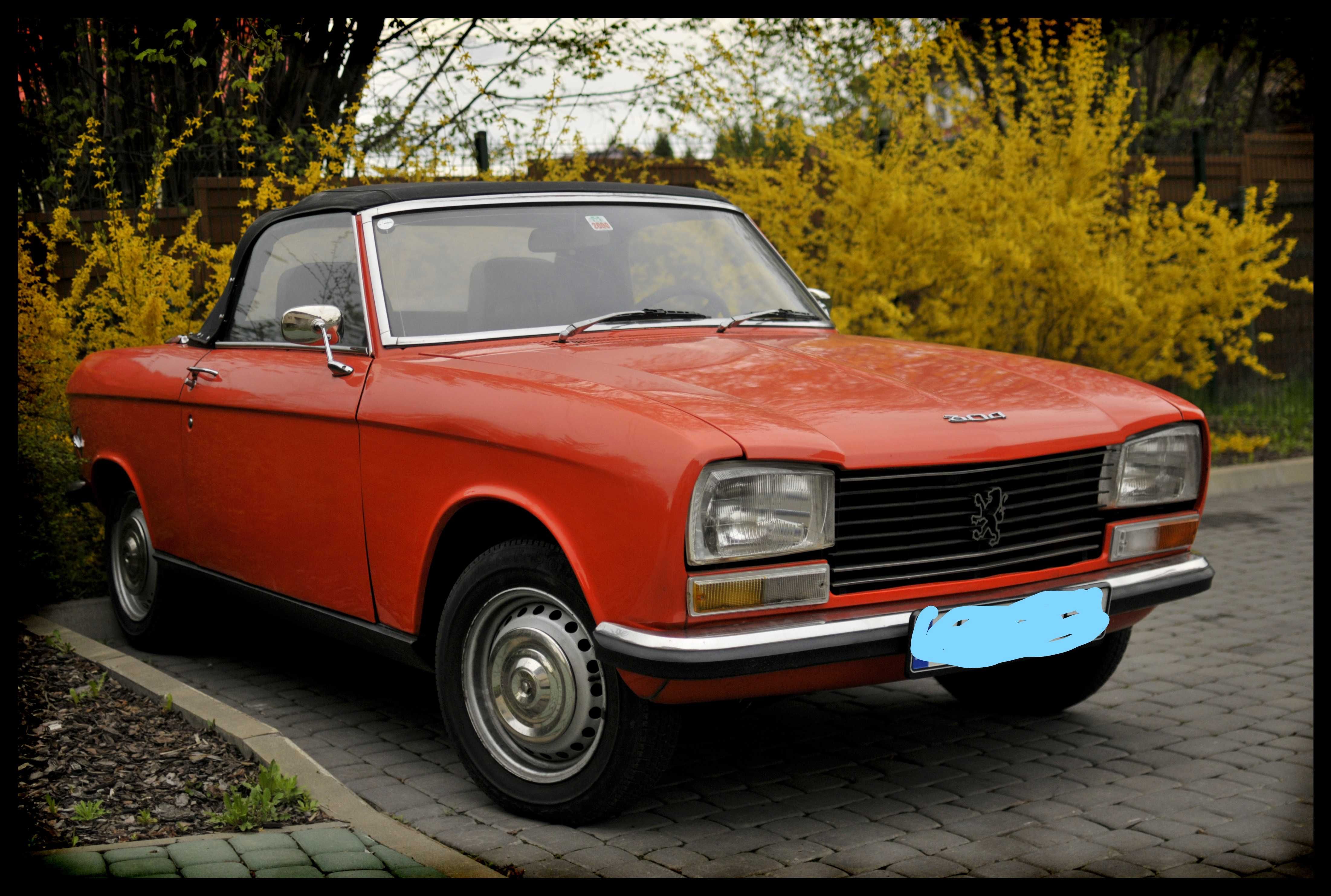 Peugeot 304 cabrio RETRO