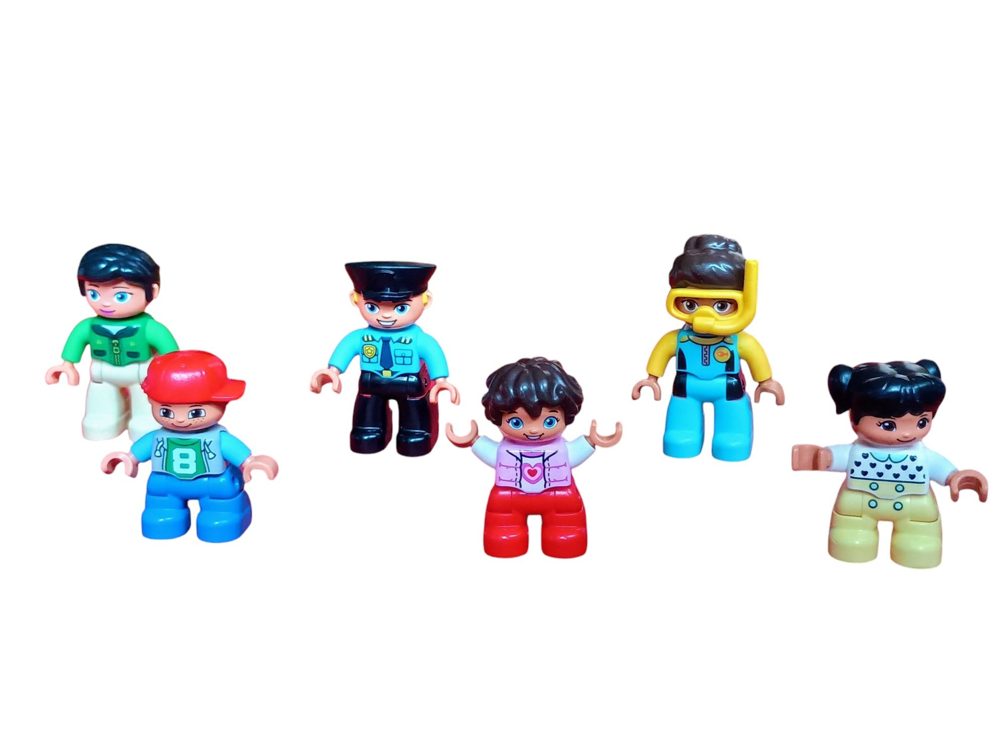 LEGO DUPLO oryginalne figurki 6 sztuk losowe