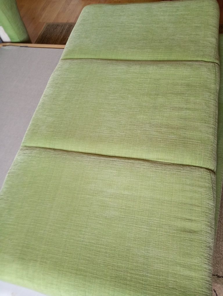 Kanapa z funkcją spania  z fotelem sofa wypoczynek