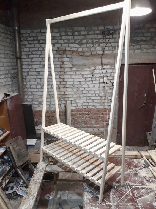 Вішалки стійки для одягу Cтойка для одежды Вешалка напольная из дерева