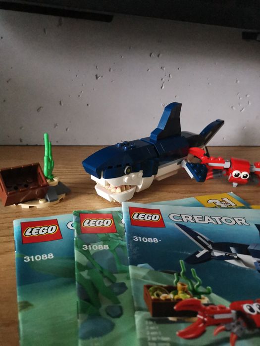 Lego Creator 3w1 31088 morskie zwierzęta