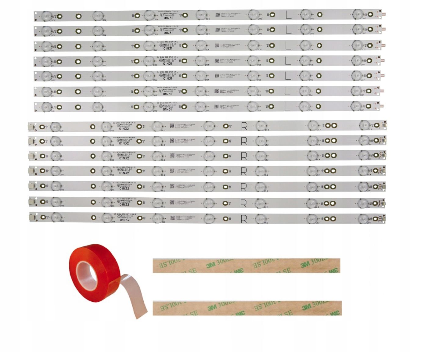 Listwy Led Lb55072 V0 / V1 55Pus6432 55Pus6501
