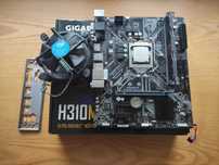 Zestaw: płyta główna H310M S2H, procesor i5-9400f, ram ddr4