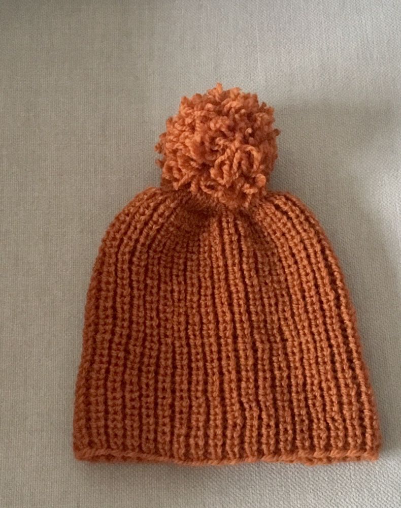 Handmade, ciepła czapka na zimę
