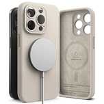 Ringke Silicone Magnetic Magsafe Iphone 15 Pro Max Stone
