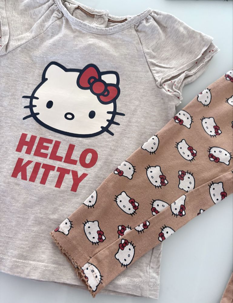 Komplet/zestaw dla dziewczynki Hello Kitty , C&A, rozmiar 98