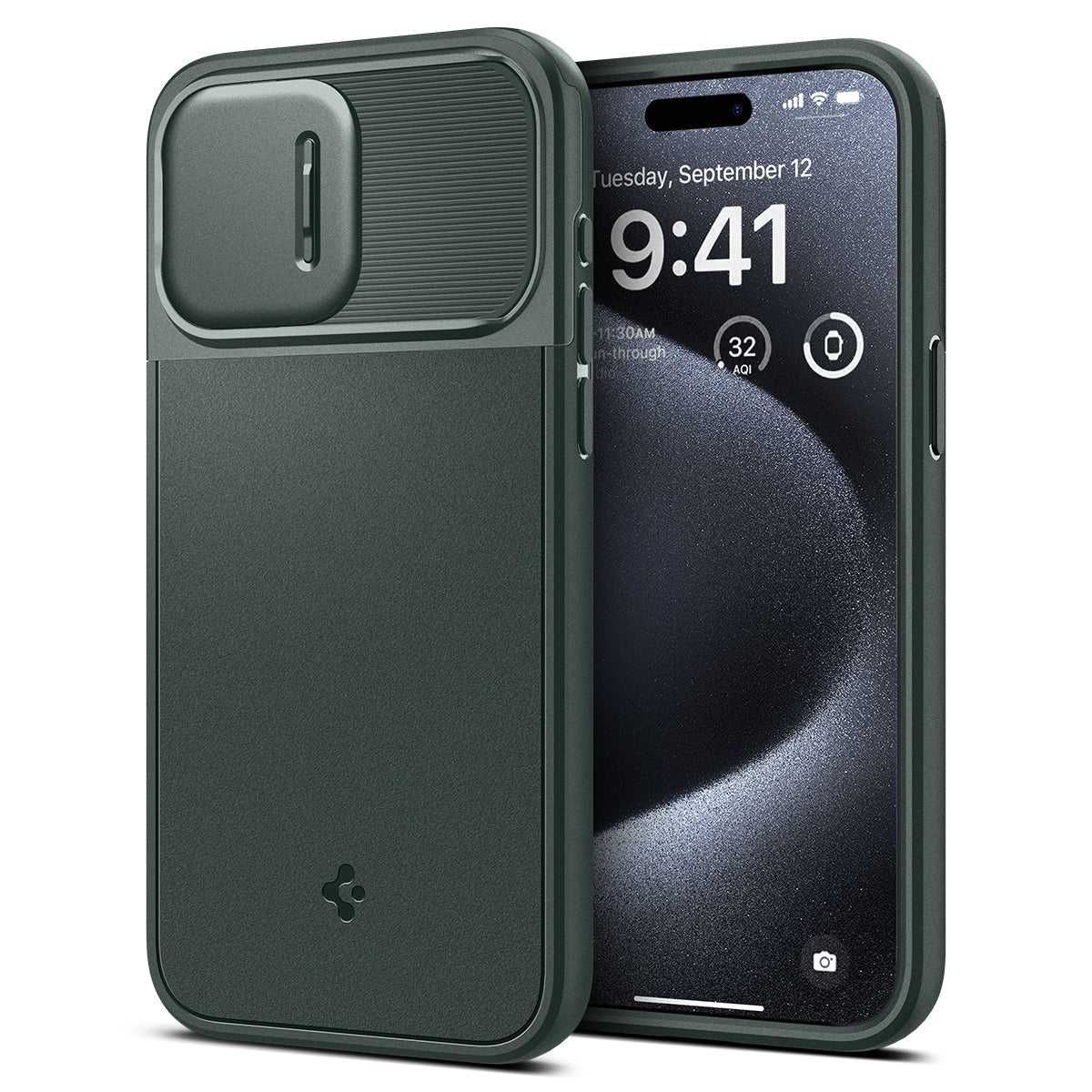 Чехол Spigen Optik Armor MagFit Чехол со шторкой для 15 Pro