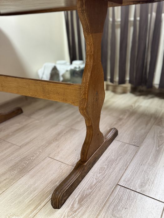 Стіл обідній кухонний деревʼяний