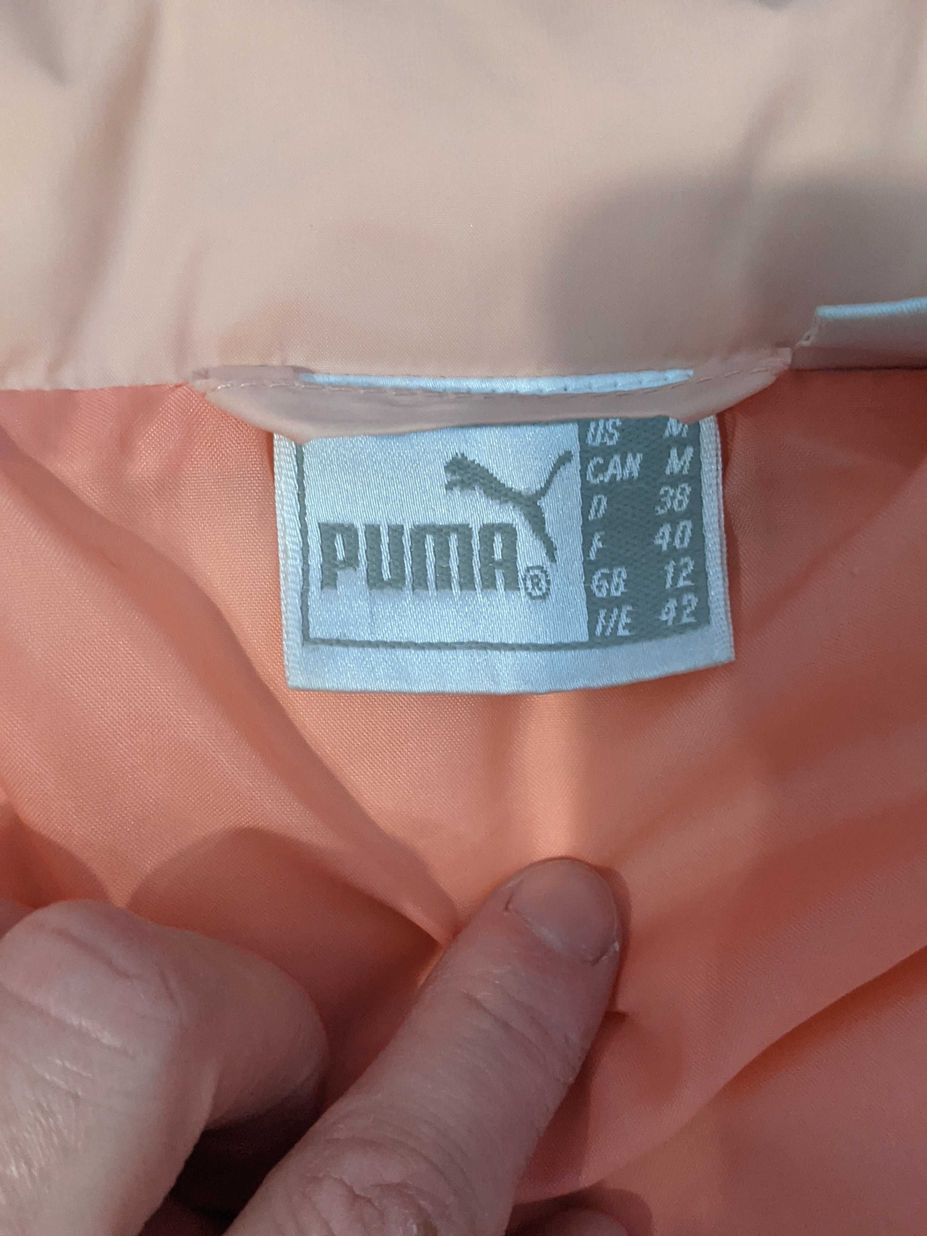 Яскравий пуховик Puma