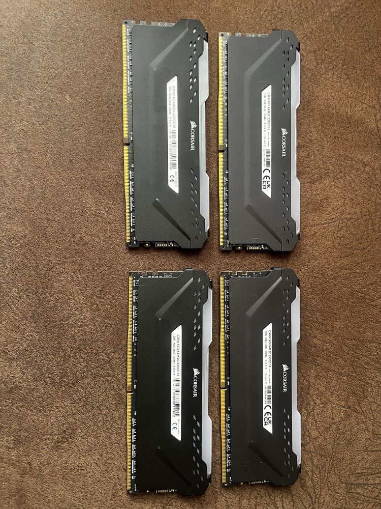 32GB 3200mhz DDR4 RAM Corsair Vengeance PRO RGB