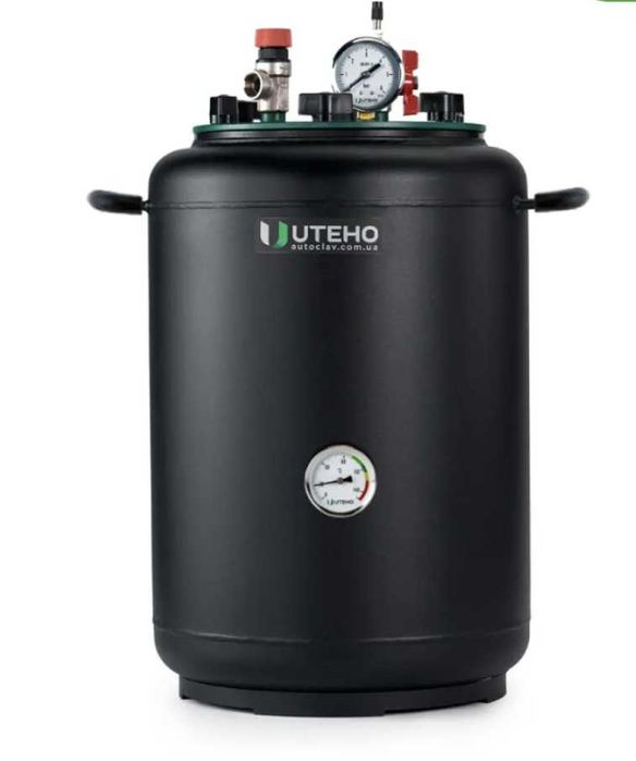 Виробництво! Газовий автоклав на 24 банки з фланцевою фіксацією!