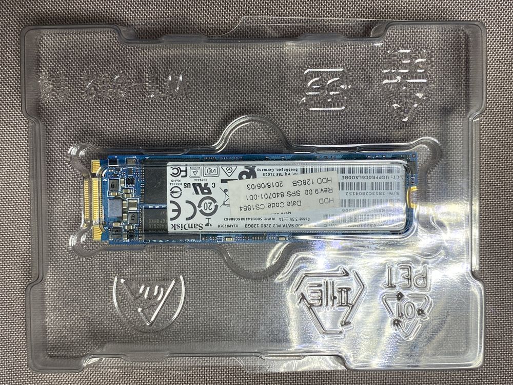 SSD M2 128GB Sandisk