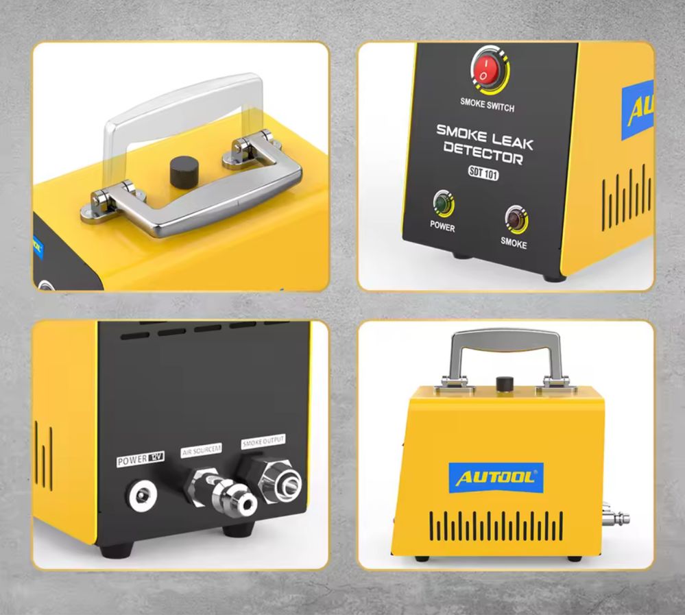 Dymiarka autool sdt101 szczelność generator dymu