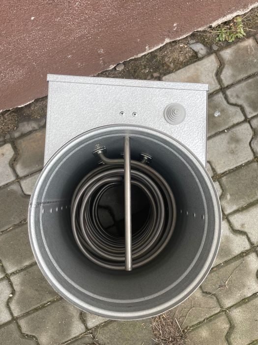 Elektryczna nagrzewnica kanalowa horman 200/5 kw