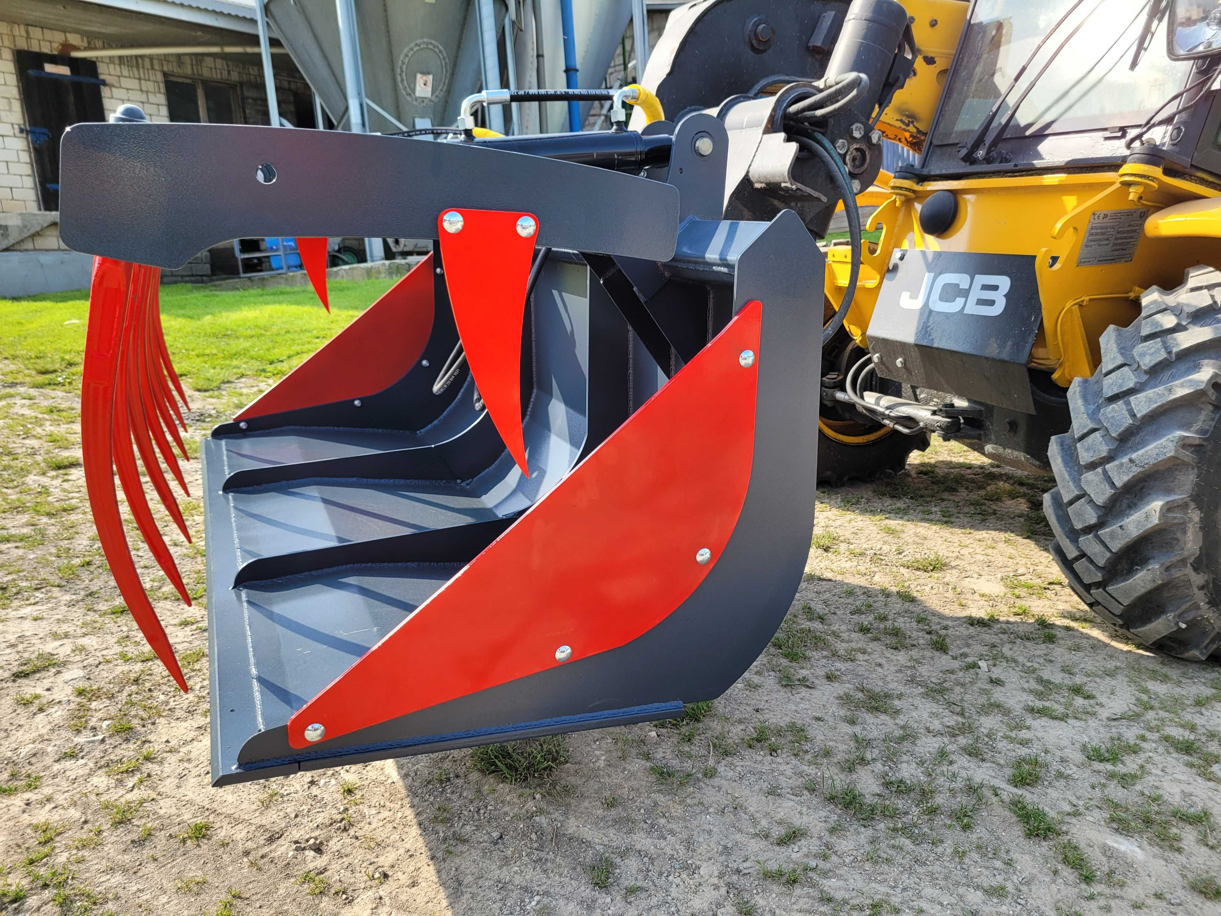 Szuflo widło krokodyl ROL-STEEL 2 siłowniki widły do obornika
