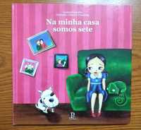 Livro "Na minha casa somos sete"