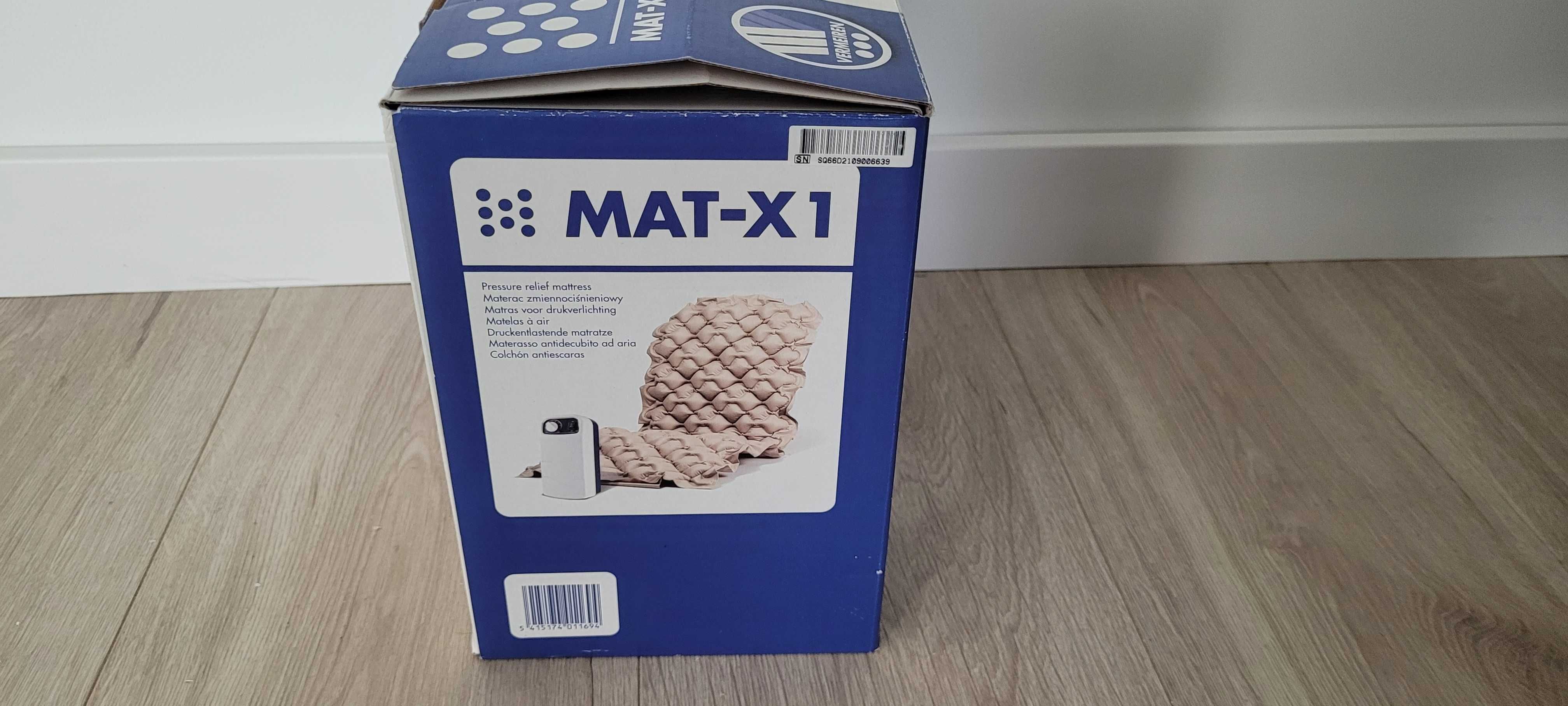 Materac odleżynowy, zmiennociśnieniowy, na odleżyny,  Vermeiren MAT X1