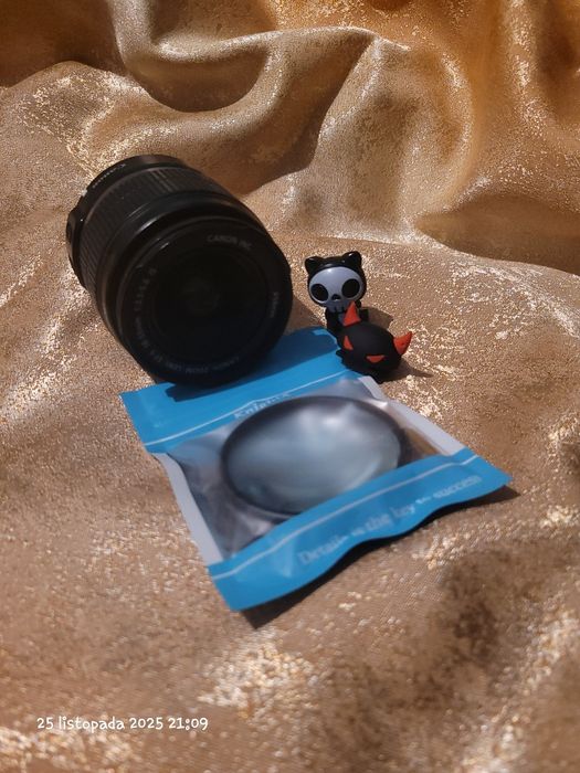 Obiektyw canon 18-55mm filtr macro makro