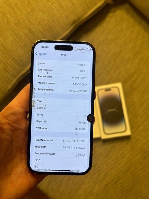 Iphone 14 pro 128 gb