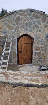 Drzwi do piwniczek ogrodowych