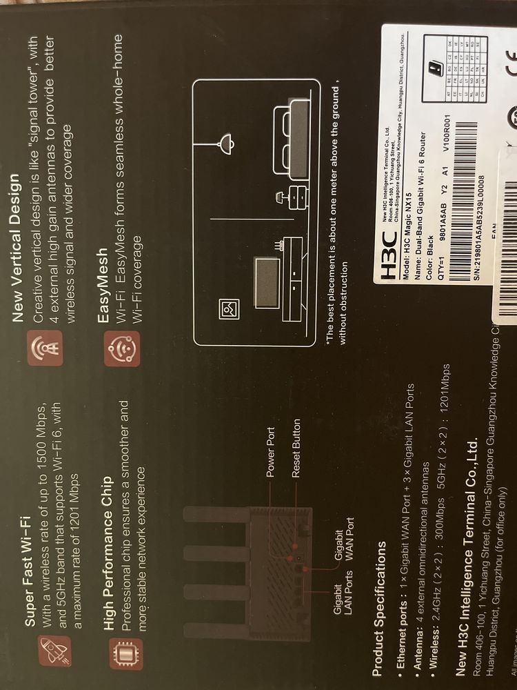 Router WIFI Wlan