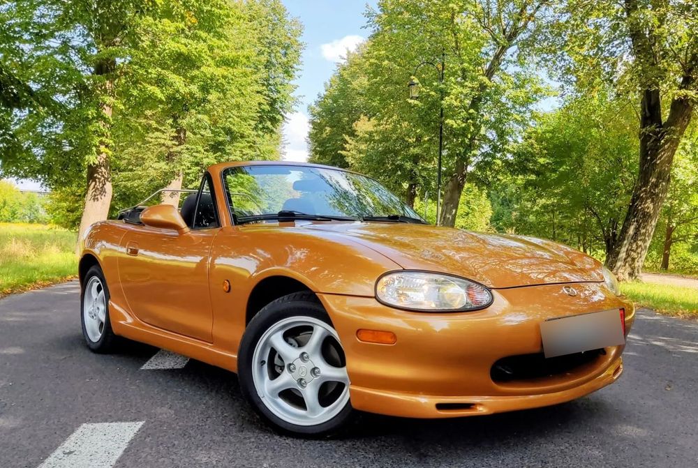 Mazda MX-5 64.000km.Bagarznik.Kufry.Oryginał.Polecam